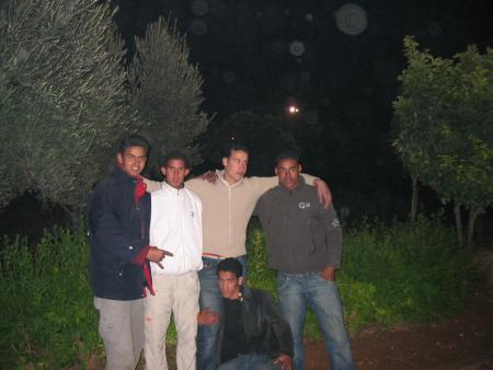 abdelali avec les amies